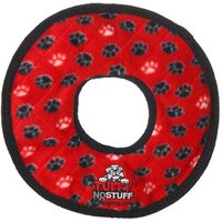 Tuffy Ultimates Ring - Red Paws Print (27x5cm)