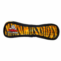 Tuffy Mega Bone Soft Tough Dog Toy - Tiger