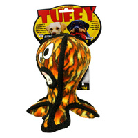 Tuffy Alien Series G3 Soft Tough Dog Toy - Fire