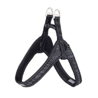 Rogz Utility Fast-Fit Dog Harness - Small/Medium - Black