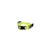 Rogz Utility Classic Dog Collar - X-Small (11mm x 16-22cm) - Yellow