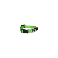 Rogz Utility Classic Dog Collar - X-Small (11mm x 16-22cm) - Lime