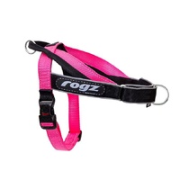 Rogz Utility LetzGo Personalised Dog Harness - Medium/Large - Pink