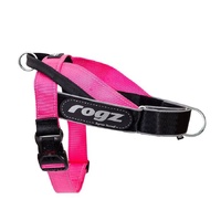 Rogz Utility LetzGo Personalised Dog Harness - Large - Pink