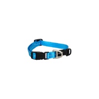 Rogz Utility Classic Dog Collar - Small (11mm x 20-31cm) - Turquoise