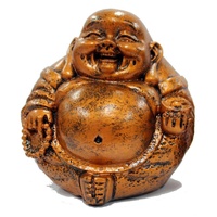 Laughing Buddha with Beads - Small