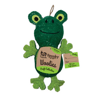 Spunky Pup Woolies - Frog - Mini