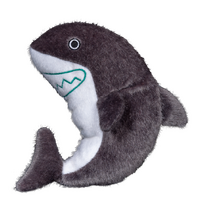 Spunky Pup Sea Plush Dog Toy - Shark - Small