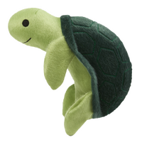 Spunky Pup Sea Plush Dog Toy - Turtle - Medium