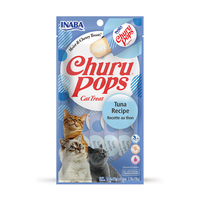 INABA Churu Pops Cat Treat - Tuna - 4 Tubes (60g)