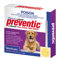 Preventic Tick Collar for Dogs - Virbcac