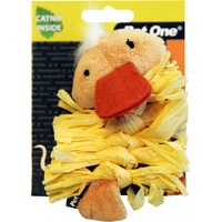 Pet One Raffia Body Cat Toy - Duck