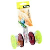 Avi One Bird Toy Acrylic Rotating Perch - 13x10x16.5cm