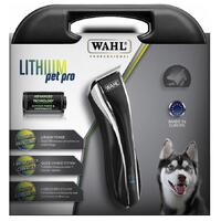 WAHL Lithium Pet Pro Clipper for Dogs & Cats - Black & Silver