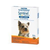 Sentinel Spectrum for Very Small Dogs up to 4 kgs - 6 Pack - Orange