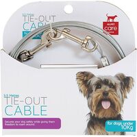 Tie-Out Cable for Dogs Under 10kg - 3.5 Metres