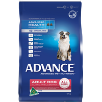 Advance Adult Total Wellbeing All Breed - Lamb & Rice - 8kg