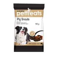 Pig Snout Natural Dog Treats - 100g