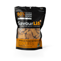 SavourLife Australian Peanut Butter Biscuits - 500g