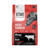 Kiwi Kitchens Raw Freeze Dried Dog Food - Beef Dinner - 142g