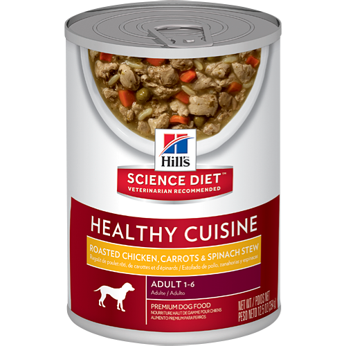 Hill's Science Diet Canine Adult Healthy Cuisine Chicken & Carrot Stew - 354g