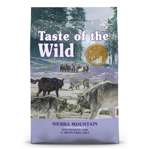 Taste of the Wild Grain Free Sierra Mountain Canine Adult Dog Food - 2kg