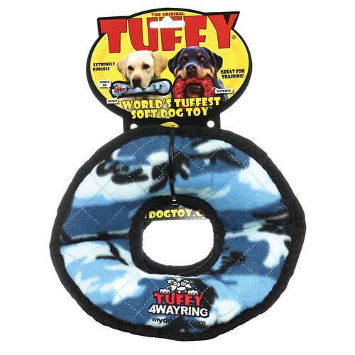 Tuffy Ultimates 4-Way Ring - Camo Blue - 24x17.5x12.5cm (Tuff Scale 9)