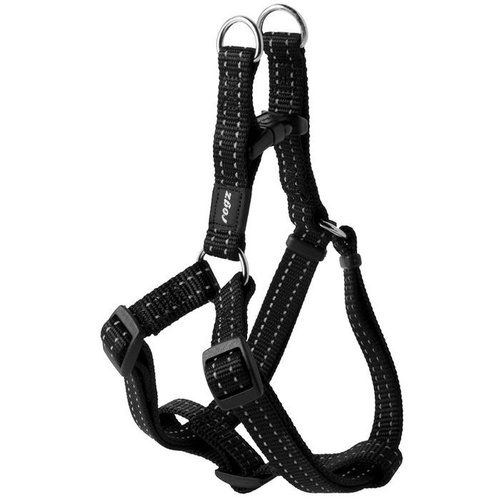 Rogz Utility Step-In Dog Harness - Medium - Black