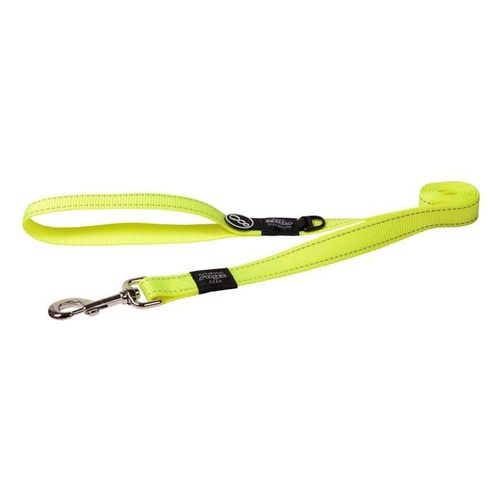 Rogz Utility Classic Dog Lead - X-Large (25mm x 120cm) - Yellow