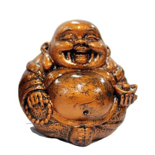 Laughing Buddha with Beads - Mini