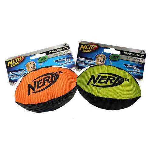 NERF Dog Trackshot Retriever Football - Medium (12.7cm)