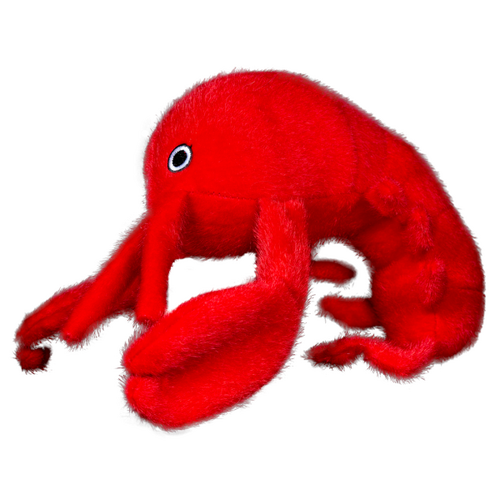 Spunky Pup Sea Plush Dog Toy - Lobster - Medium