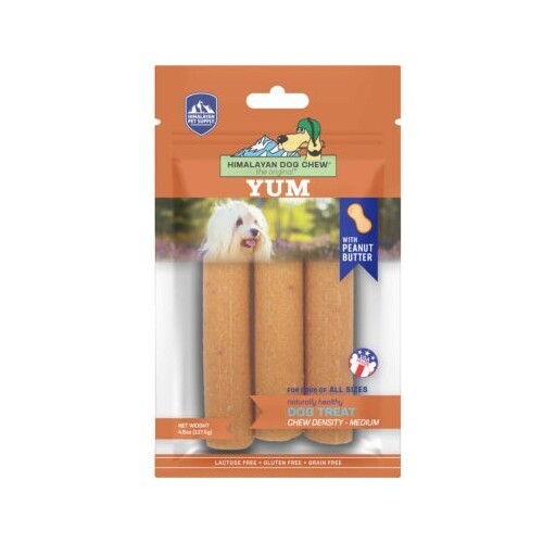 Himalayan Dog Chew Yum with Peanut Butter - 113.3g (3 Pack)