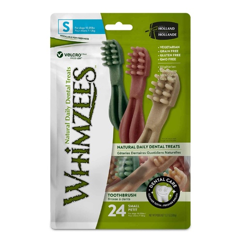 Whimzees Toothbrush Star - Small - 24 Pack (360g)