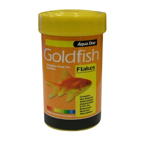 Aqua One Goldfish Flake Food - 10g