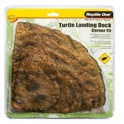 Reptile One Corner Fit Floating Turtle Landing - 24cm x 24cm