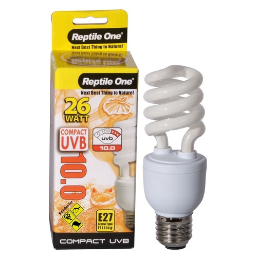 Reptile One Compact UVB Bulb (26 Watt) (UVB 10.0) E27