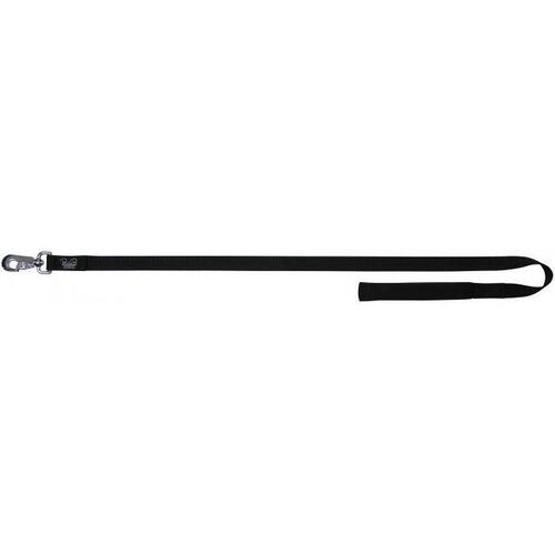 Prestige Pet Soft Padded Nylon Dog Leash - Black (19mm x 122cm)