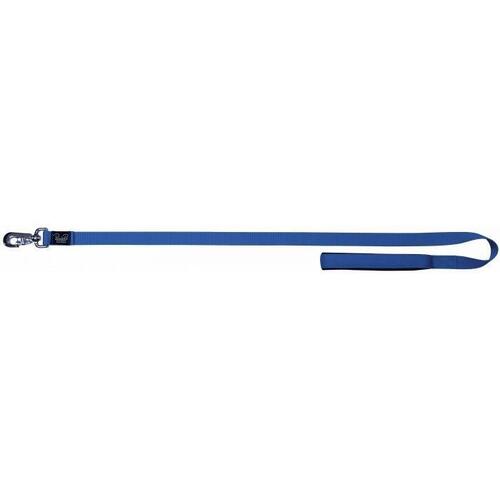 Prestige Pet Soft Padded Nylon Dog Leash - Blue (19mm x 122cm)