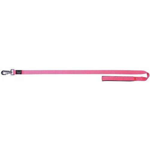 Prestige Pet Soft Padded Nylon Dog Leash - Hot Pink (19mm x 122cm)