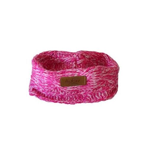 Huskimo Snood for Dogs - X-Large - Raspberry Melange