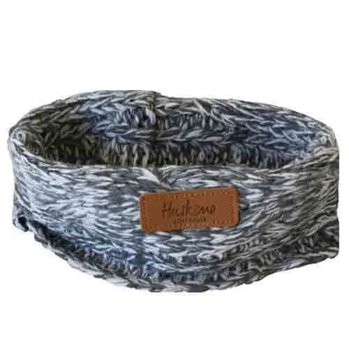 Huskimo Snood for Dogs - Small - Grey Melange