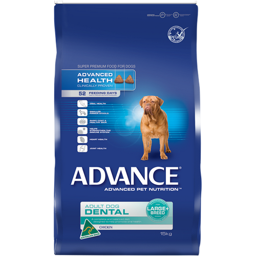 Advance Dental Large+ Breed - Chicken - 15kg