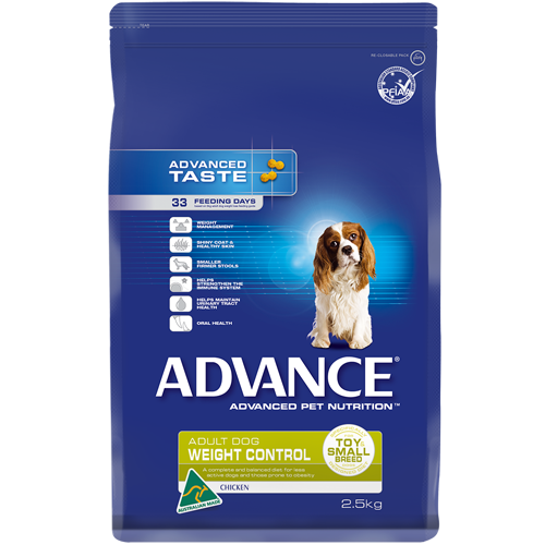 Advance Weight Control - Toy/Small Breed - 2.5kg