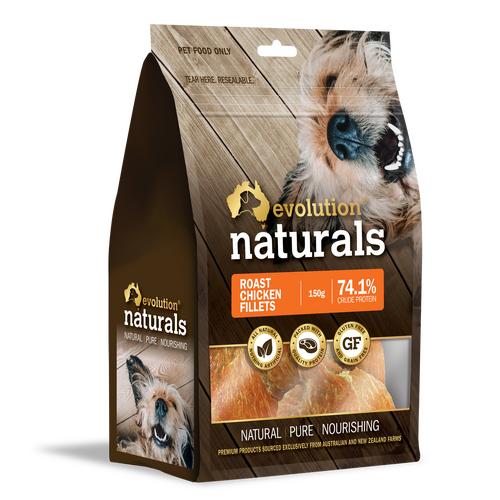 Evolution Naturals Roast Chicken Fillets - 150g