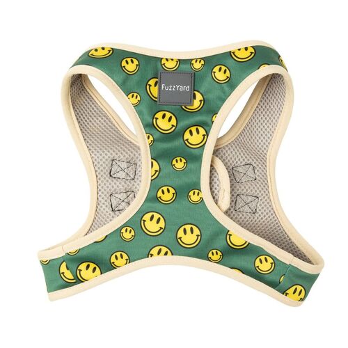 FuzzYard Step-In Dog Harness - Biggie Smiles - XX-Small (34-36 Neck - 39-41cm Chest)