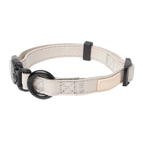 FuzzYard Life Dog Collar - Sandstone - Small (15mm x 25-38cm)