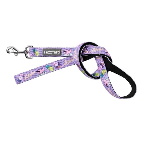 FuzzYard Dog Lead - Aloha Dolphins - Small (15mm x 120cm)