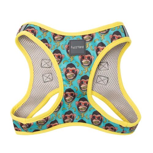 FuzzYard Step-In Dog Harness - Gor-illz - XX-Small (34-36 Neck - 39-41cm Chest)