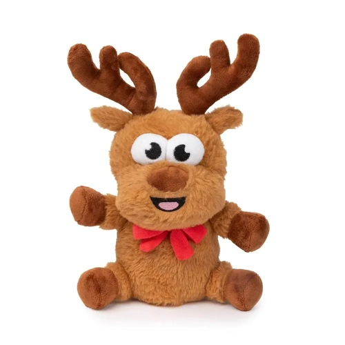 FuzzYard Dog Toy - Reggie Reindeer - Large (17x13x29cm)